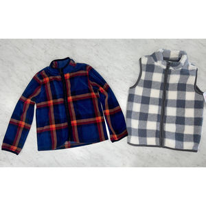 Set of 2 Fleece Jacket & Vest 5T